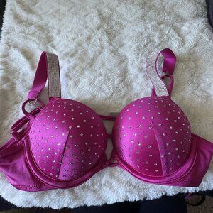 Victoria's Secret Swim Shine Strap Bombshell Push-Up Bikini Top 32B